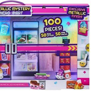 Shopkins Real Littles Metallic Mystery Micro Mart 100 Pieces